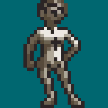 Mini Pixel Art Sculpture
