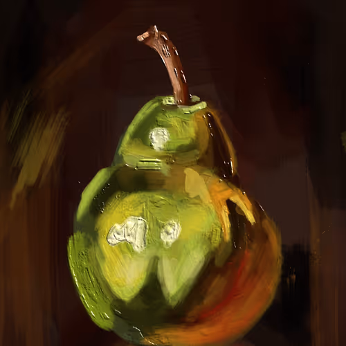 Oil sketches in digital