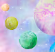 Crypto Concept Planets