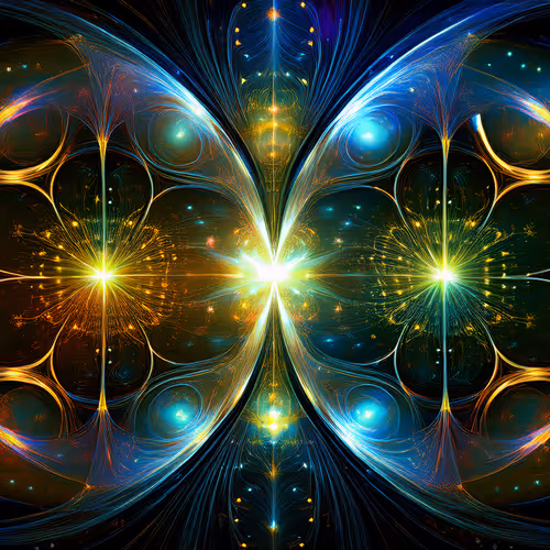 glowing ornaments