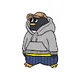Fashionable penguin