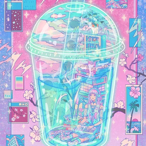 Bubble Tea House by Yu Cai