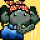 Pixel Elephants
