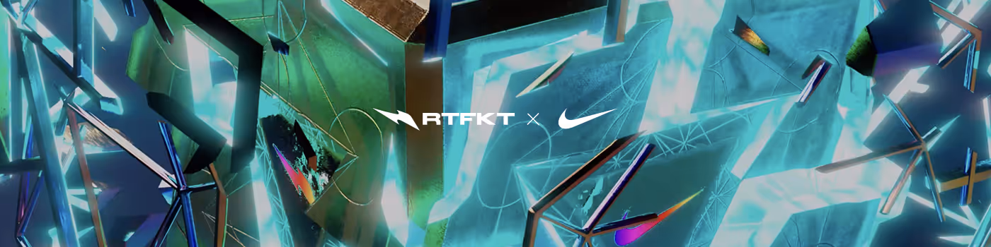 RTFKT X NIKE Trillium Lace Engine banner