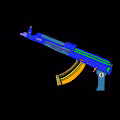 AK47 world of guns collection - old