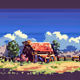 pixel art ranch