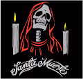 la santa muerte art - old