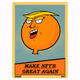 Orange Trump Trading Cards