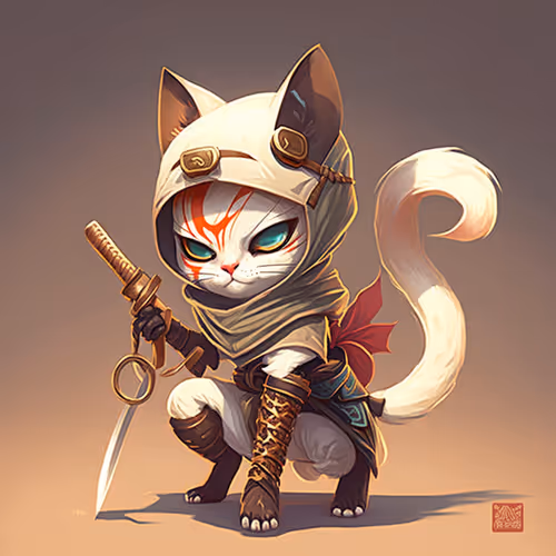 SeNGoKu Ninja Cat