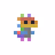 Colors Pixels Dinos