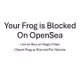Your Frog Is Blocked