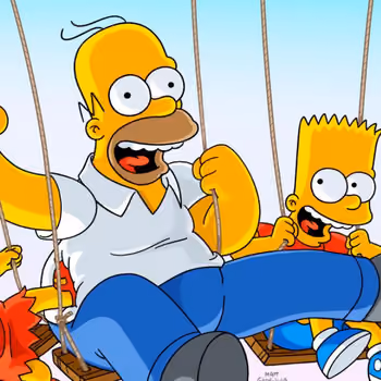 The moody Simpsons