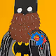 Batman with beard
