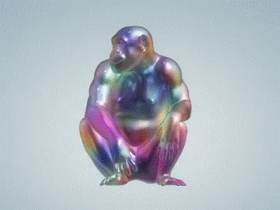 3D Ape Mascot