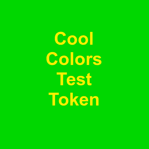 Cool Colors Test Token V2