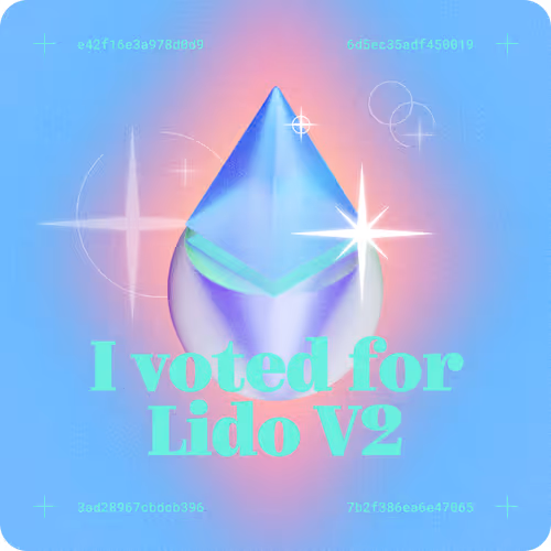 I Voted For Lido V2