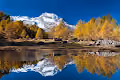 French Alps photos of Tarentaise at fall