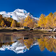French Alps photos of Tarentaise at fall