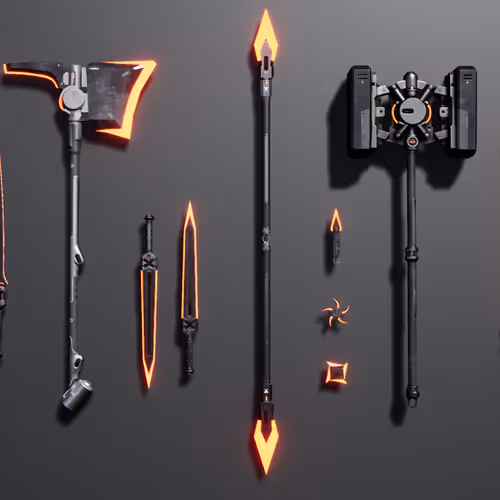 weapons 3D