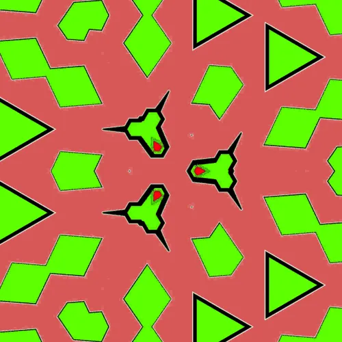 POINTS DOTS OF DODECAEDROS