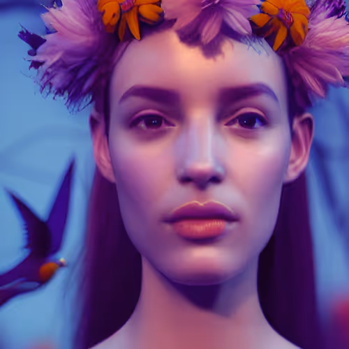 experimental women portraits