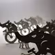 Elephant riding unicycle - old