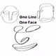 One Line One Face