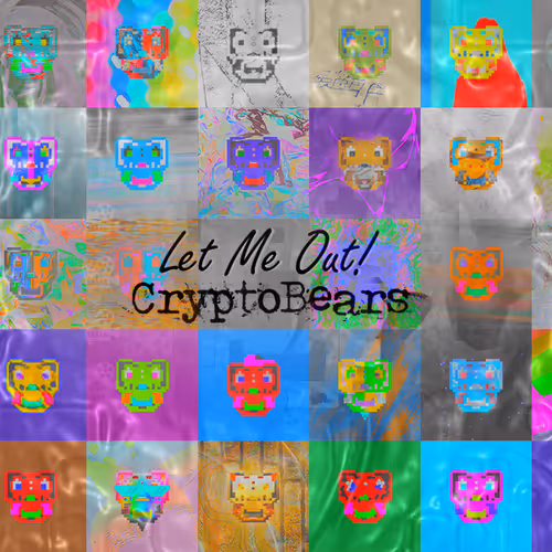 Let Me Out! CryptoBears [Tranquil Garden Collection | #43 - #5,777]