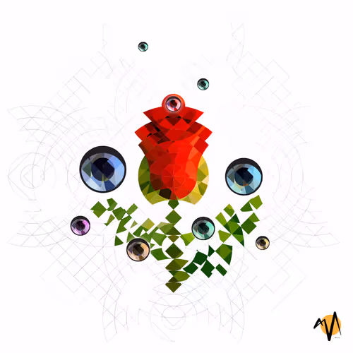 Rose and Eyes - andriimuzhytskyi_art