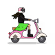 Scooter Girl Nikki Tchao