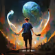 Lester paints the world