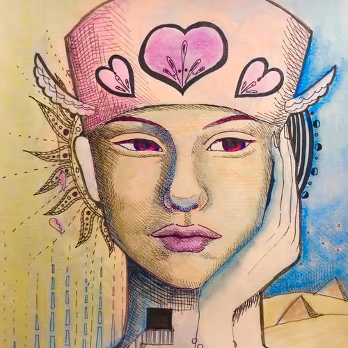 Pastel Painting by maoojika