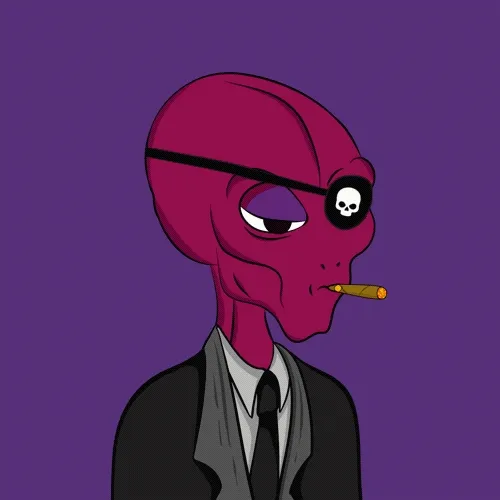 Faces of the alien suit company