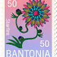 Post of Bantonia Stamp 50 Starfire