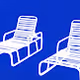 ROFZ Studio - Poolside Deckchairs