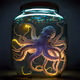 Luminescent Octopuses in Jars Vol#1