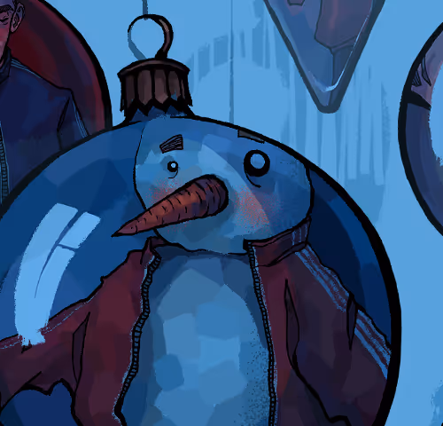 2 Gopniks New Years balls by Grdill floor 0