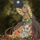 The only rose woman