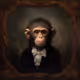 Monkey, banana and ice cream