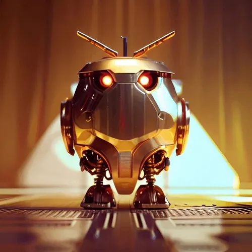 Golden Robotic Apples