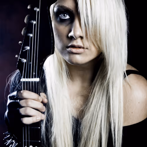 Fetish guitar sex - old