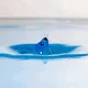 Little Blue Splash Art
