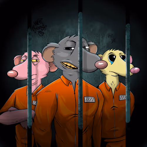 Caged Fat Rats