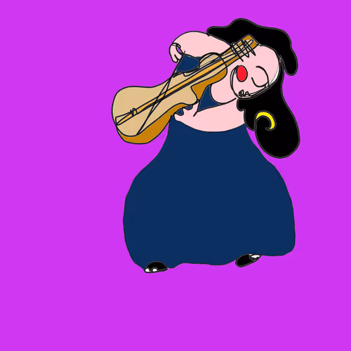 The musician lines