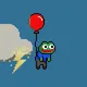 DARK KEK PEPE BALLOON