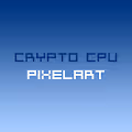 Crypto CPU Pixelart