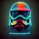 Retro Neon Stormtroopers