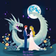 Moon X Dragon