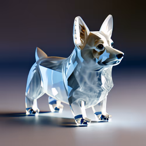 Crystal Corgi