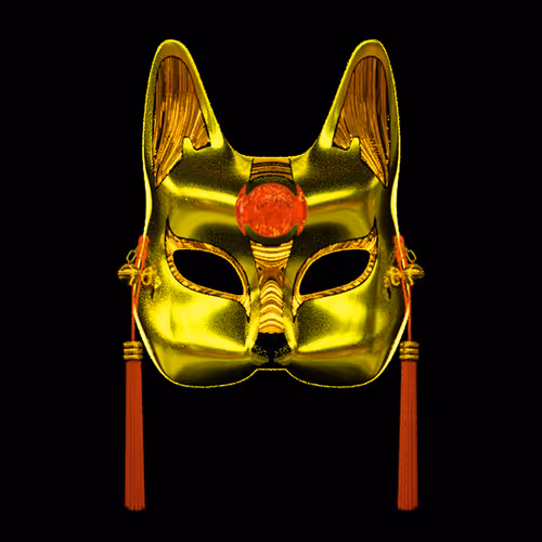 Modern Kitsune Mask